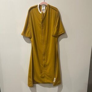 Mustard Yellow Short Sleeve Sleep Sack